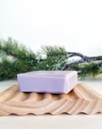 Five Botanical Soaps with Beechwood Soap Dish