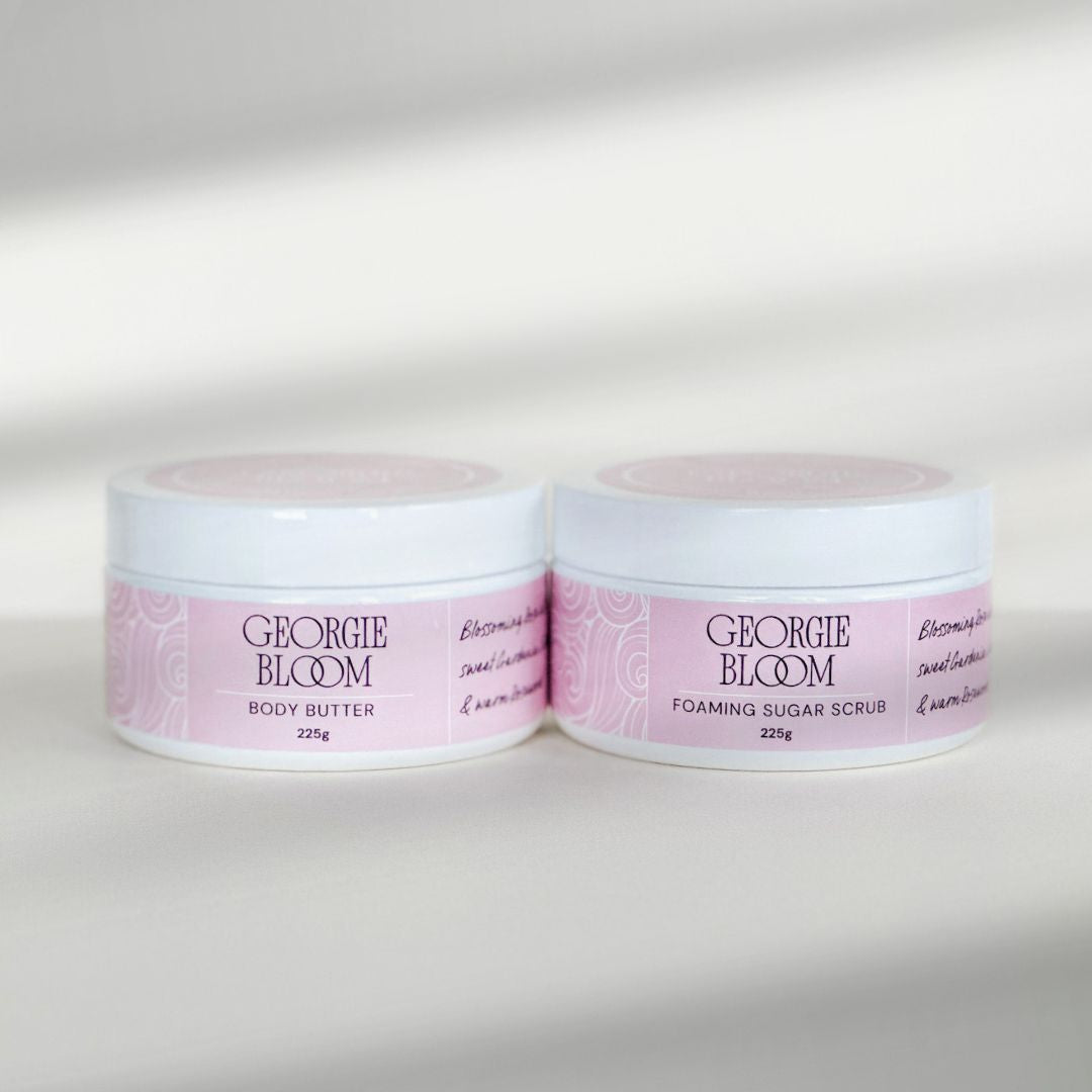 Vintage Rose Garden Body Butter and Scrub Duo
